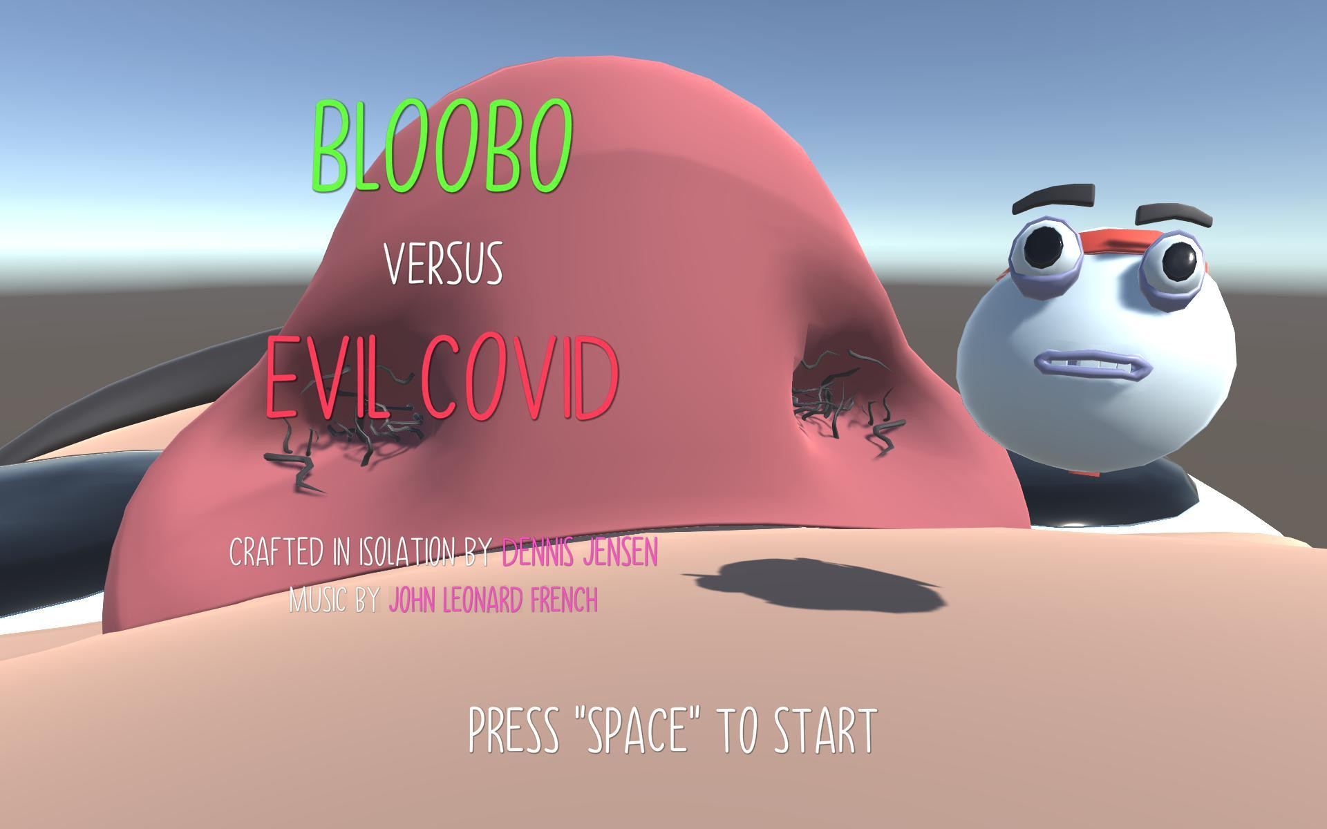Bloobo Versus Evil Covid (itch) - кадр 1
