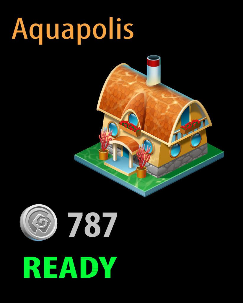 Aquapolis. Free city building! - кадр 2