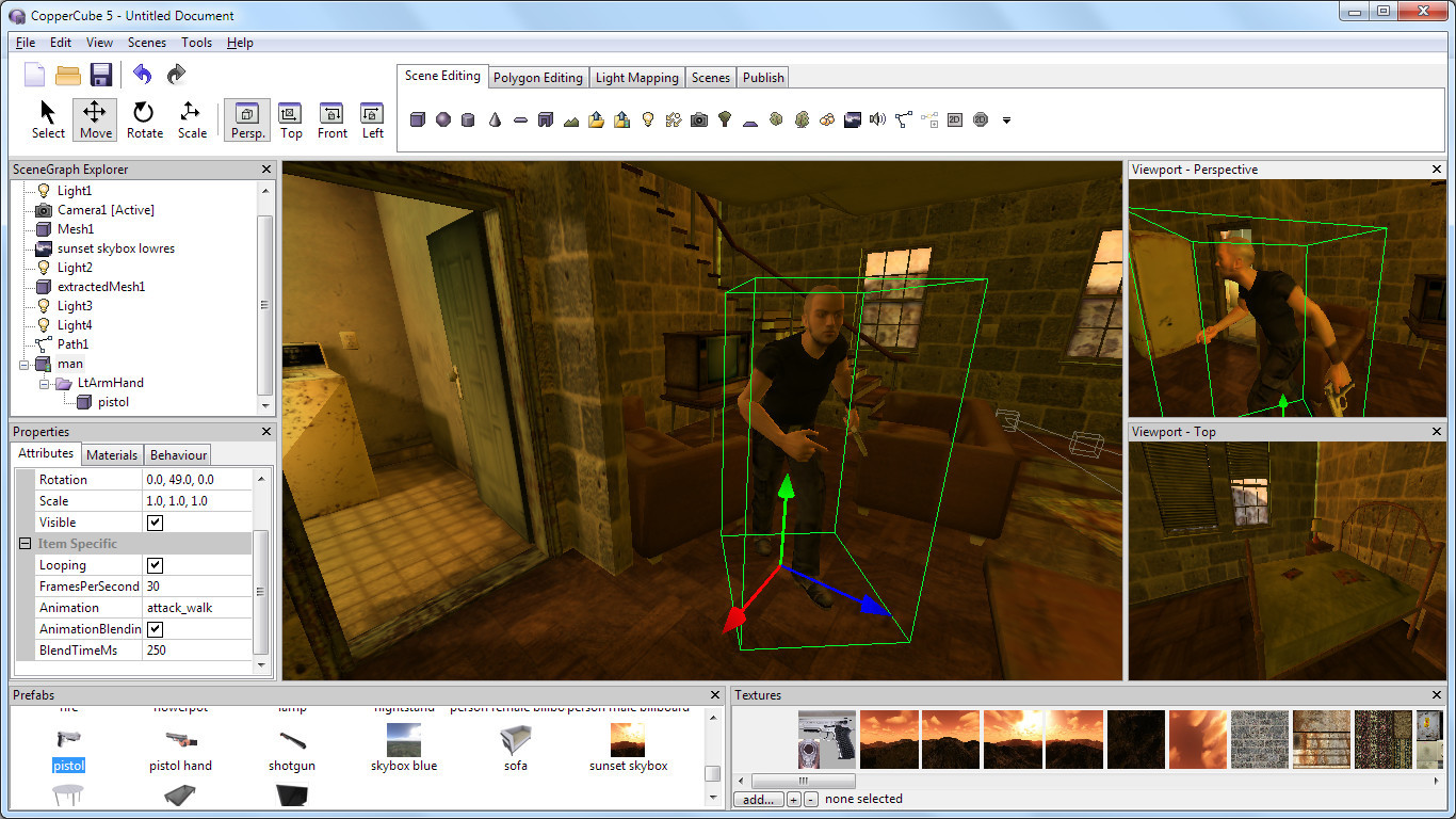 CopperCube 5 Game Engine - кадр 1