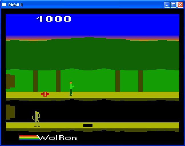 Atari 40th competition game 4. Pitfall 2 arcade demake (itch) - кадр 1