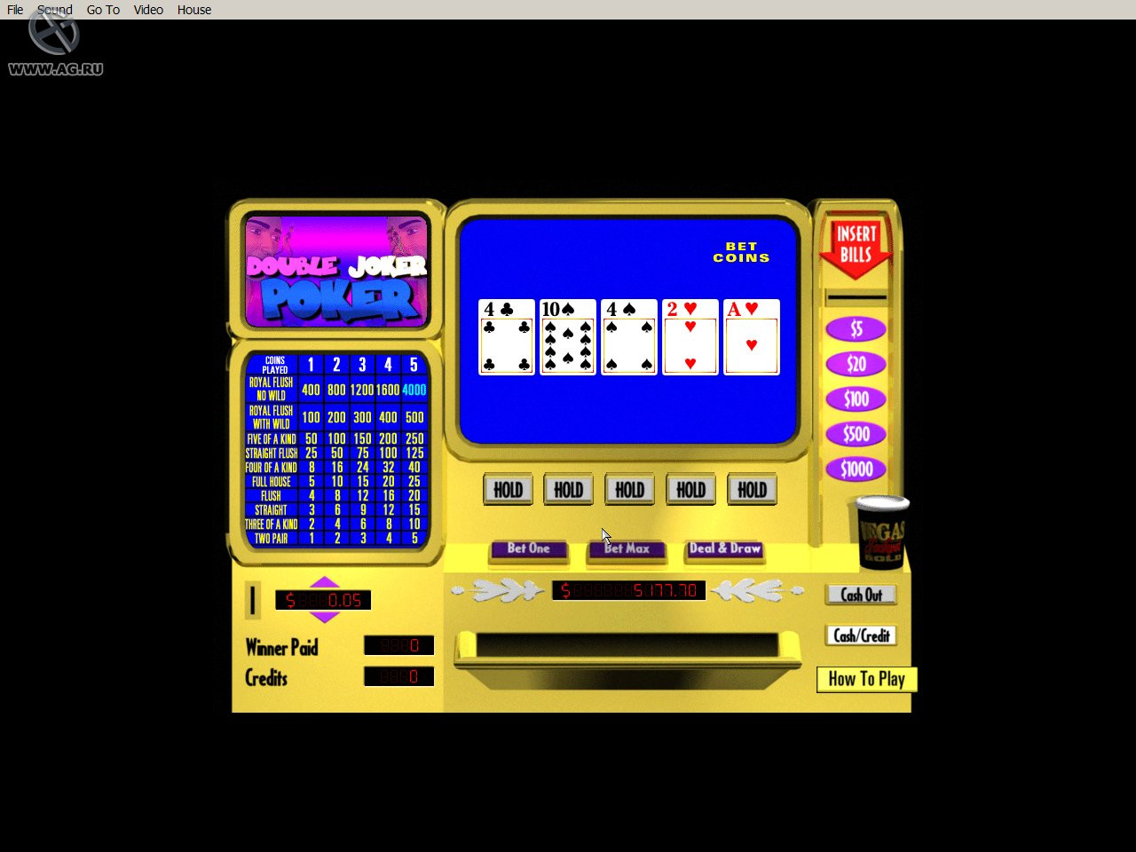 Texas Hold 'Em with 500 Slots - кадр 2