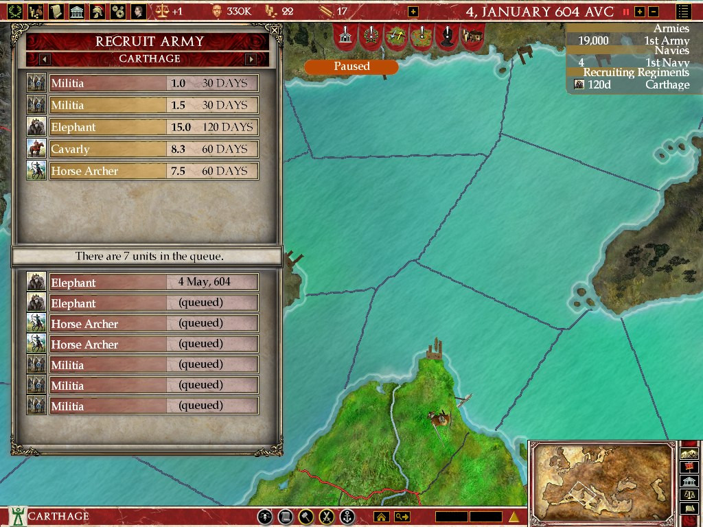 Europa Universalis: Rome - кадр 5