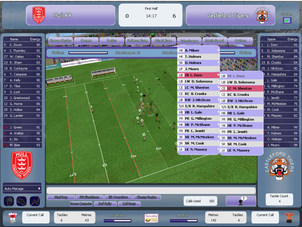 Rugby League Team Manager 2015 - кадр 5