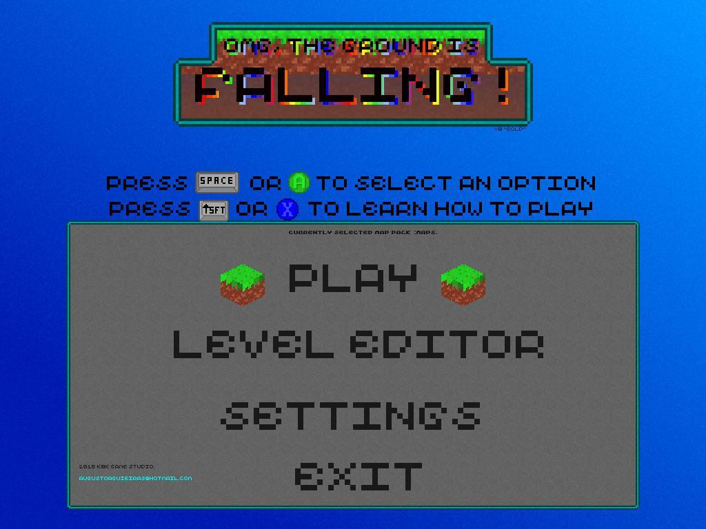 OMG, The Ground Is Falling! (itch) - кадр 1