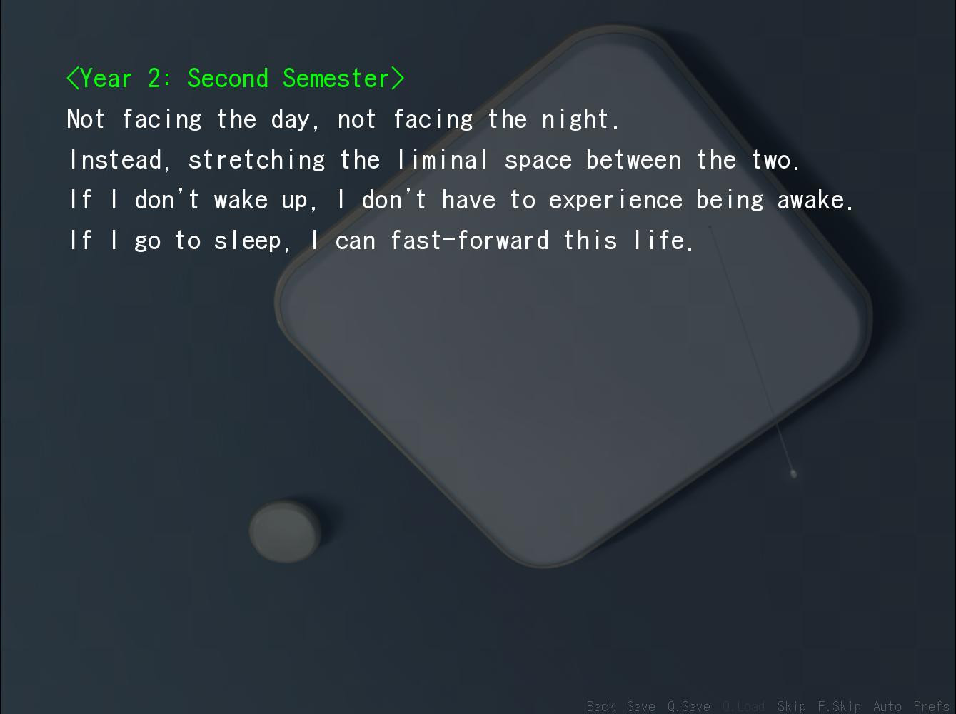 Grad School Story [Demo] (itch) - кадр 1