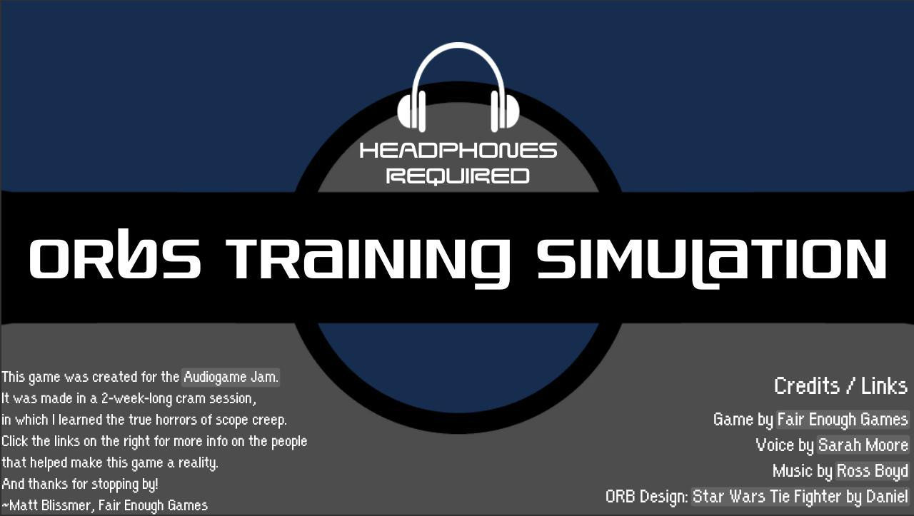ORBS Training Simulation (itch) - кадр 2