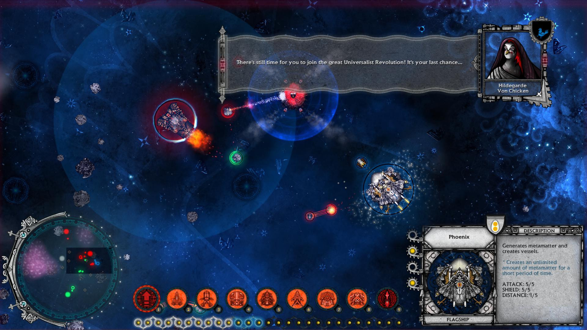 Conflicks: Revolutionary Space Battles (itch) - кадр 2