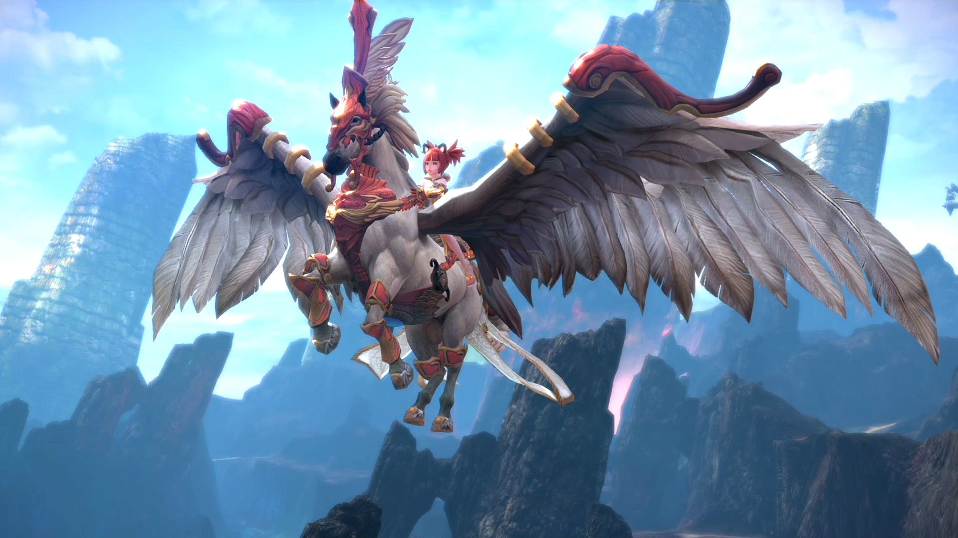 TERA: Winterwing Pegasus - кадр 1