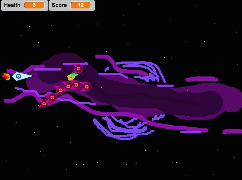 Spaceship Nebula (itch) - кадр 1