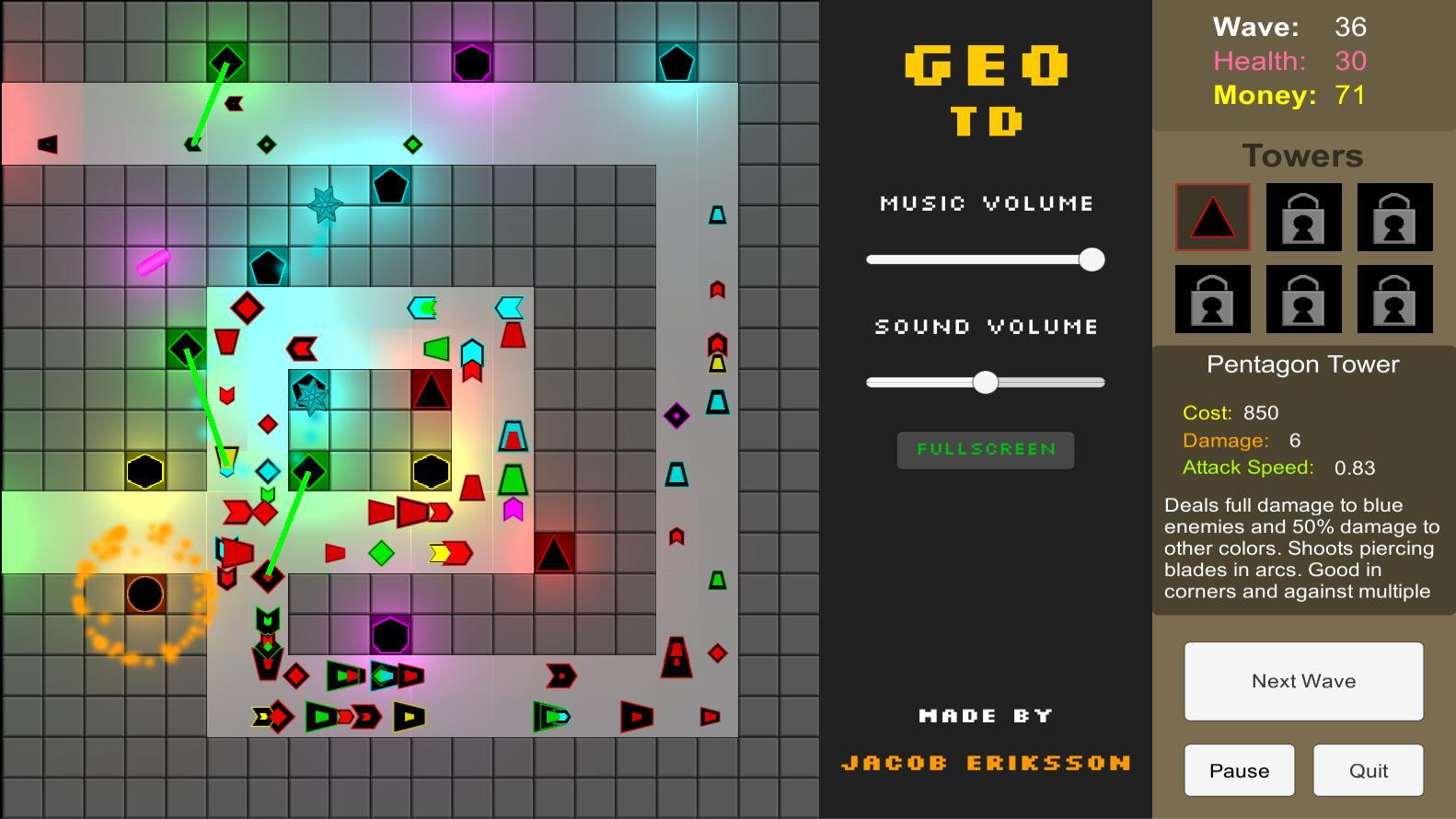 Geo TD (itch) - кадр 1