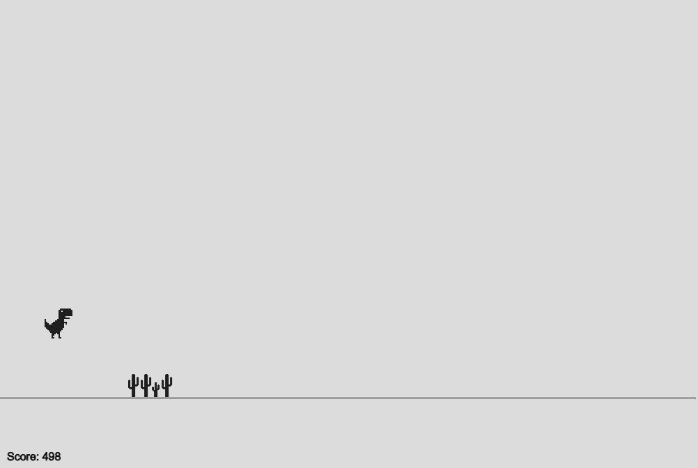 Chrome Dinosaur Game Remake (itch) - кадр 1