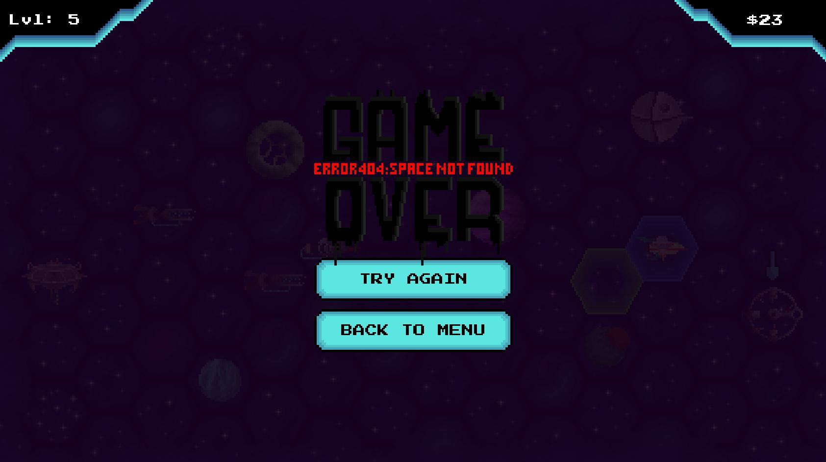 404: Space Not Found (itch) - кадр 1