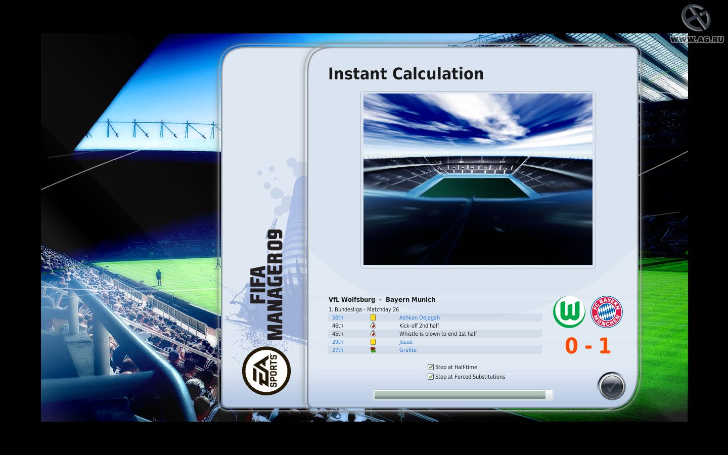FIFA Manager 09 - кадр 11