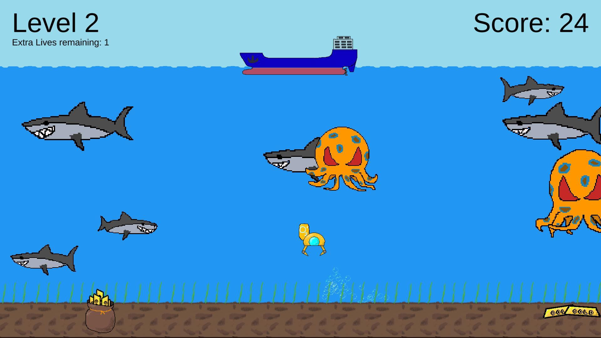 Underwater Riches 2D (itch) - кадр 1