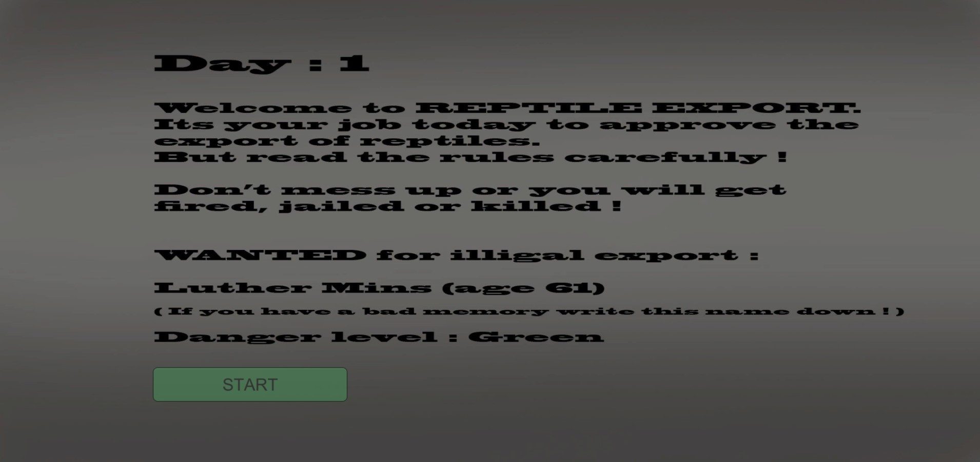 REPTILE EXPORT 2017 (itch) - кадр 1