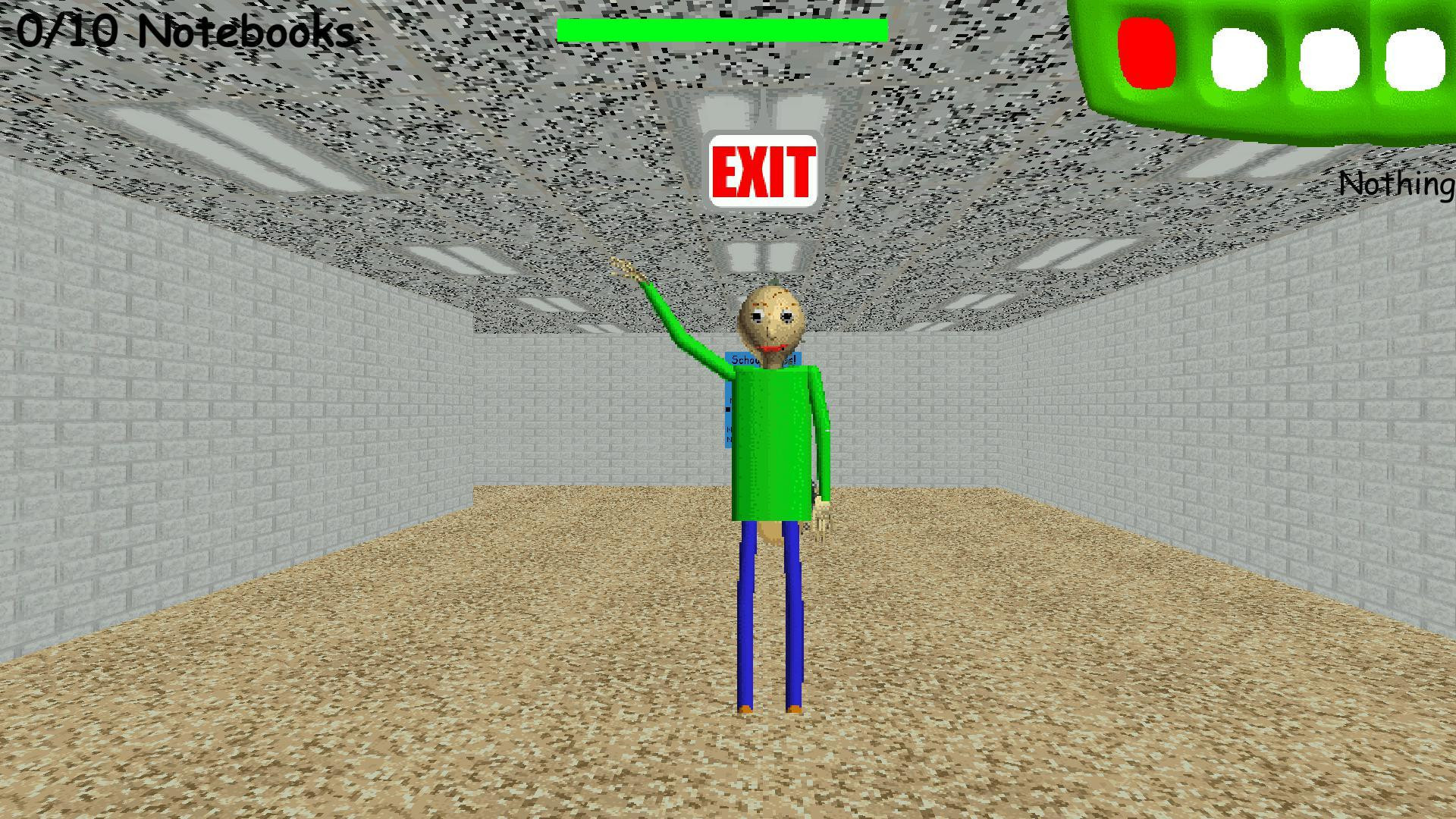 Baldi's in Viktor school tour (Baldi's basic custom map) (itch) - кадр 1