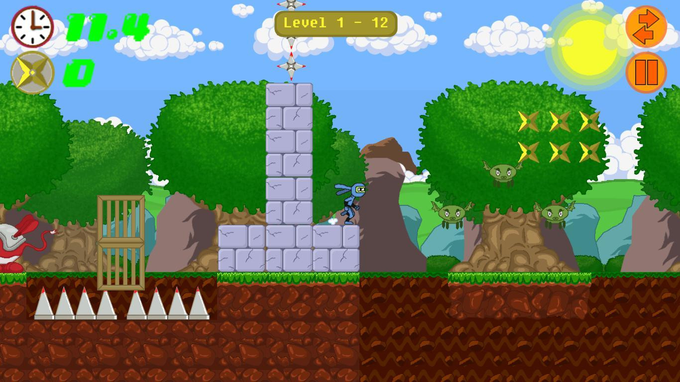 Super Ninja Ball Dash (Demo) (itch) - кадр 1