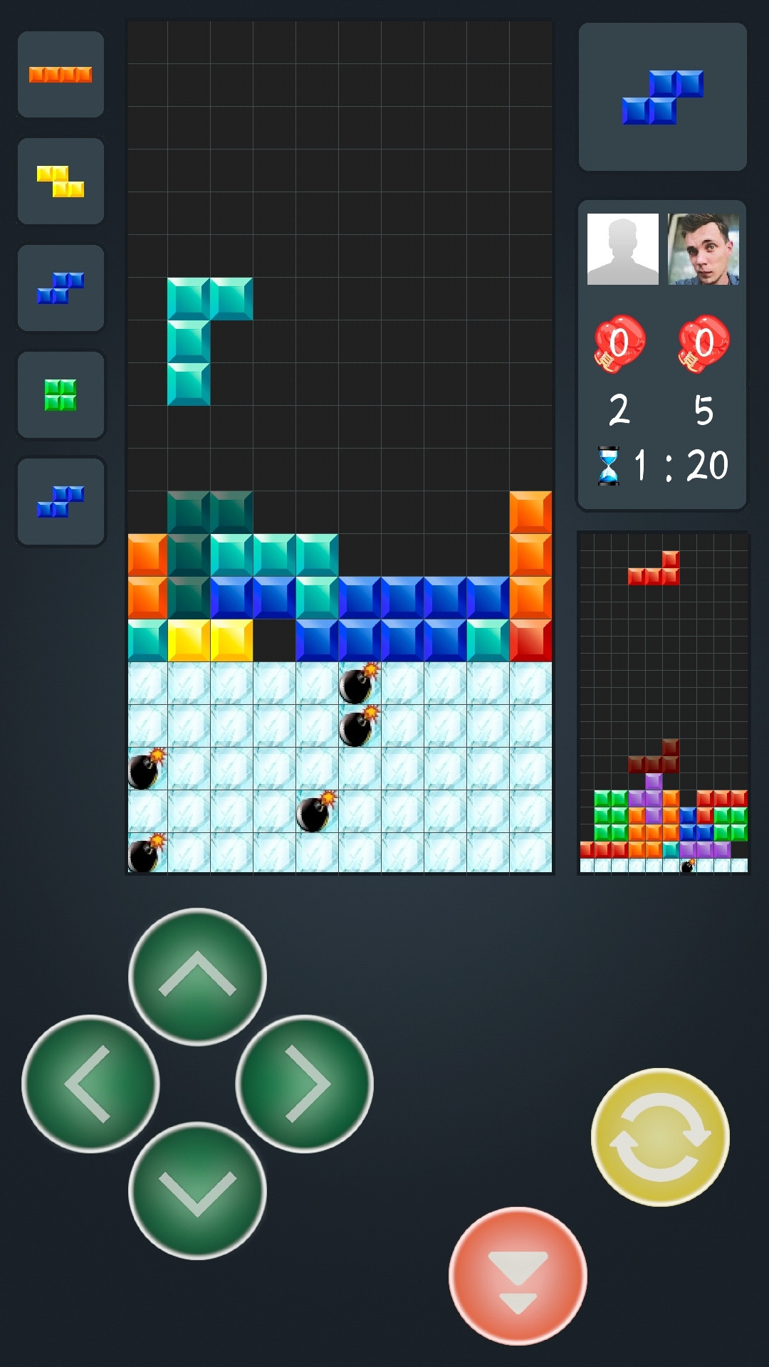 PVP Blocks - tetris multiplayer (itch) - кадр 2