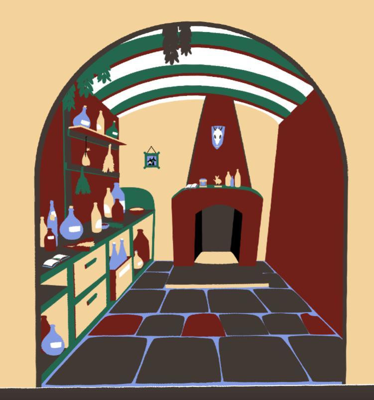 Witches drinking tea - кадр 1