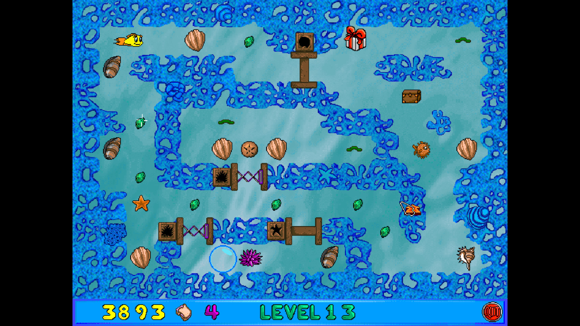 Freddi Fish and Luther's Maze Madness - кадр 1
