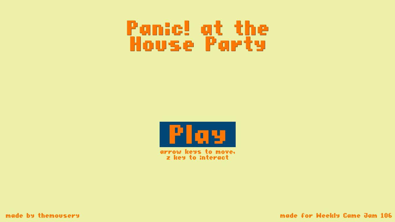 Panic! at the House Party (itch) - кадр 1