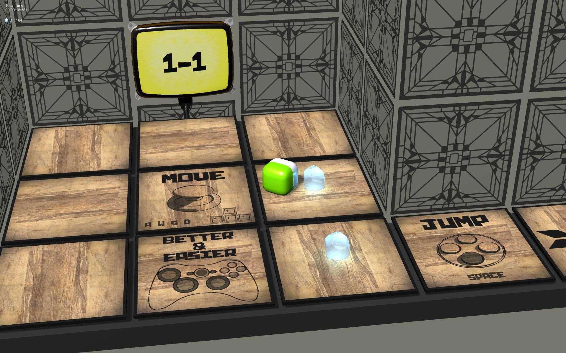 SQUARE PILL ESCAPE !! (itch) - кадр 3