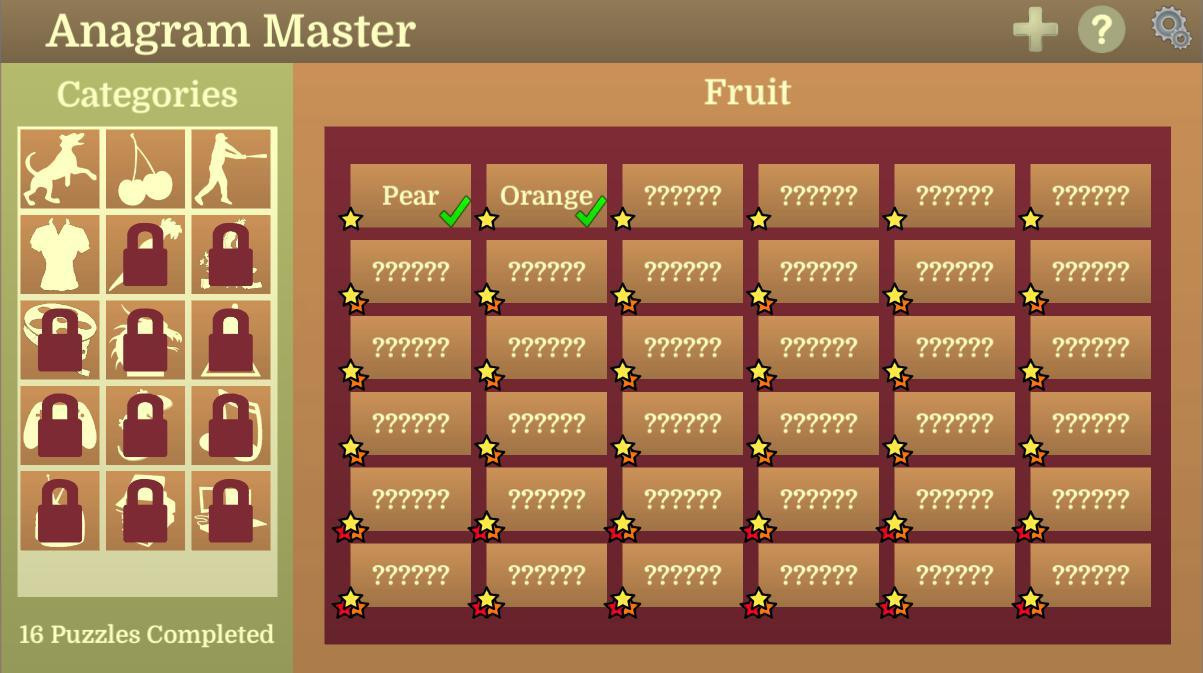 Anagram Master (itch) - кадр 2
