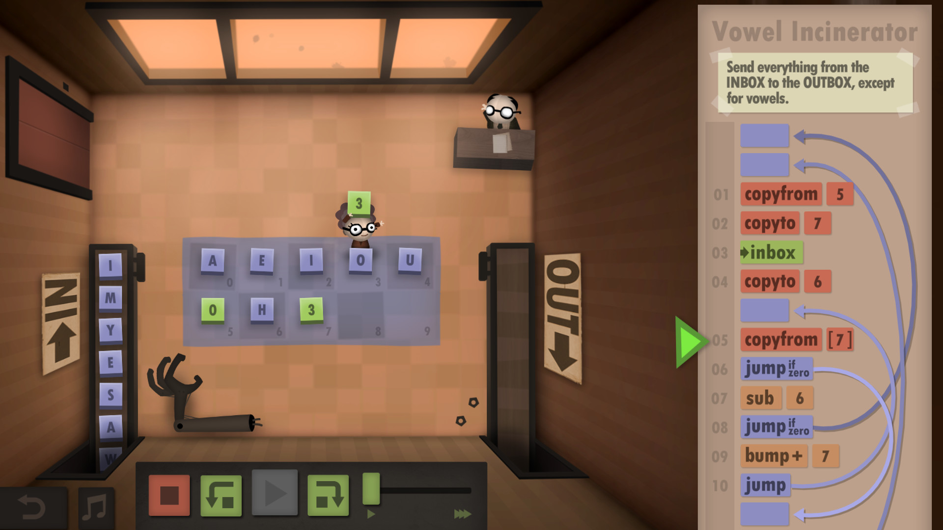 Human Resource Machine - кадр 1
