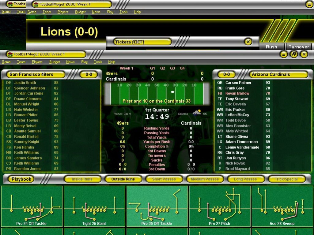 Football Mogul 2007 - кадр 3