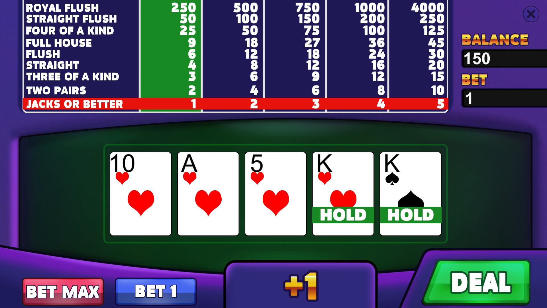 Royal Casino: Video Poker - кадр 1