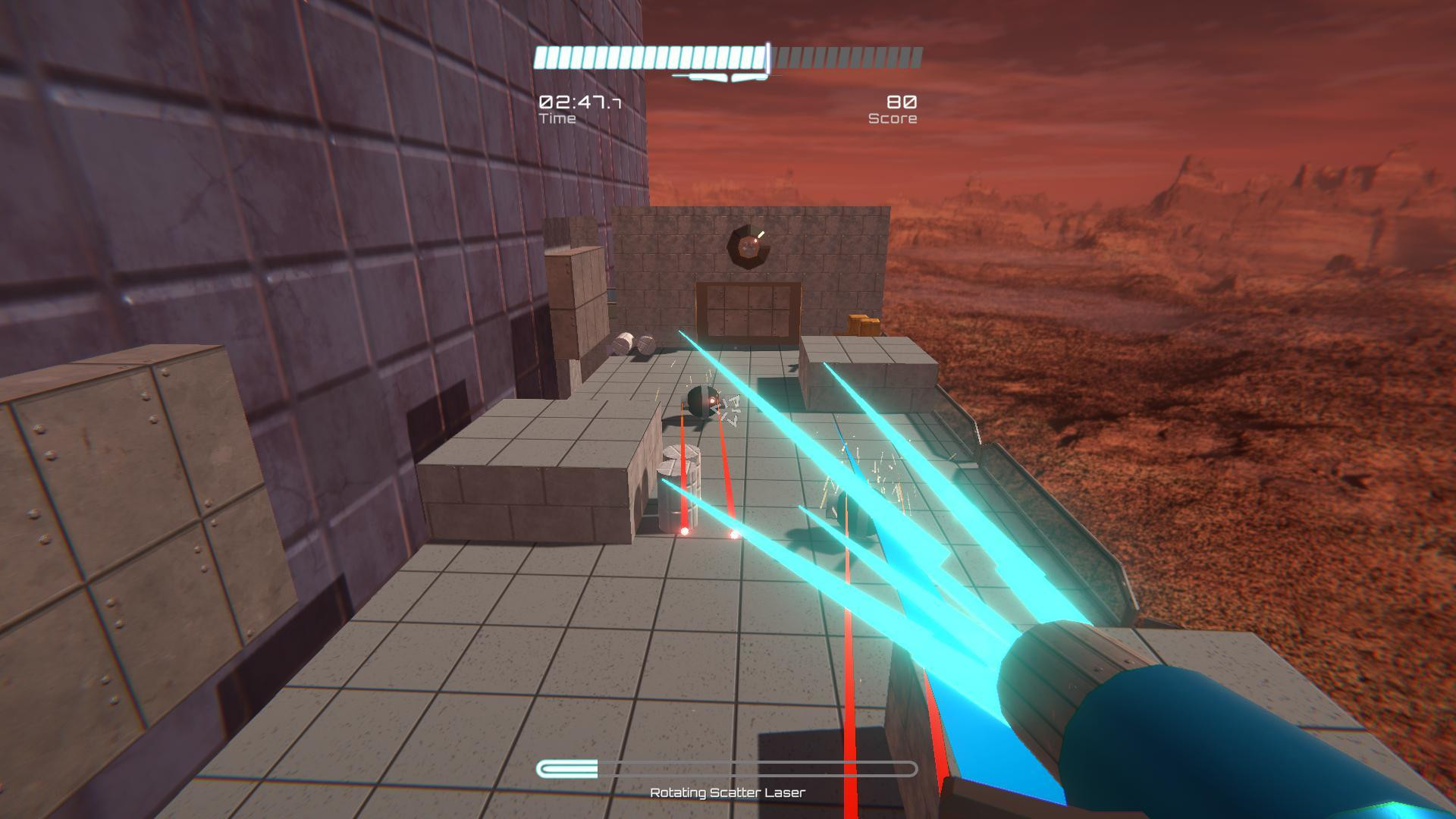 Triple Laser Death March (itch) - кадр 1