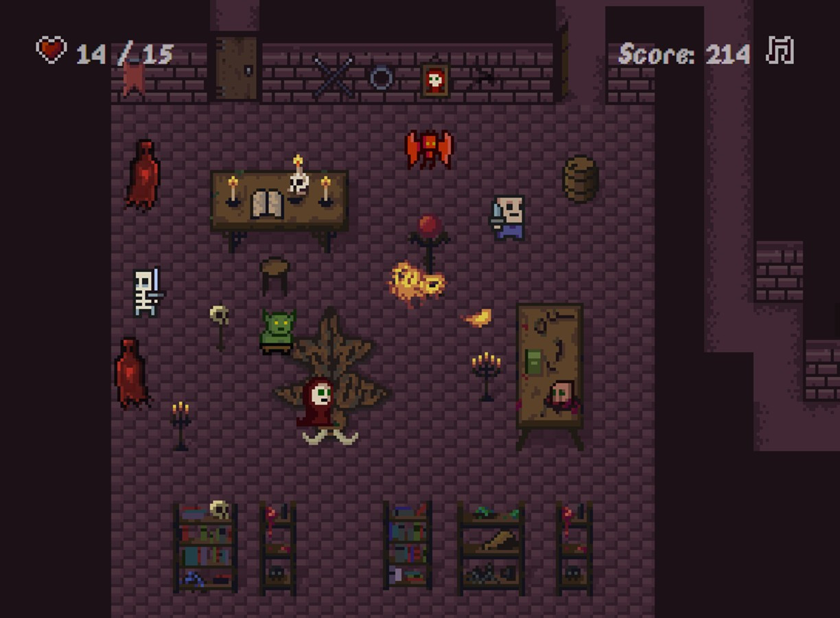The Deadly Dungeons of Baron Backslash (itch) - кадр 1