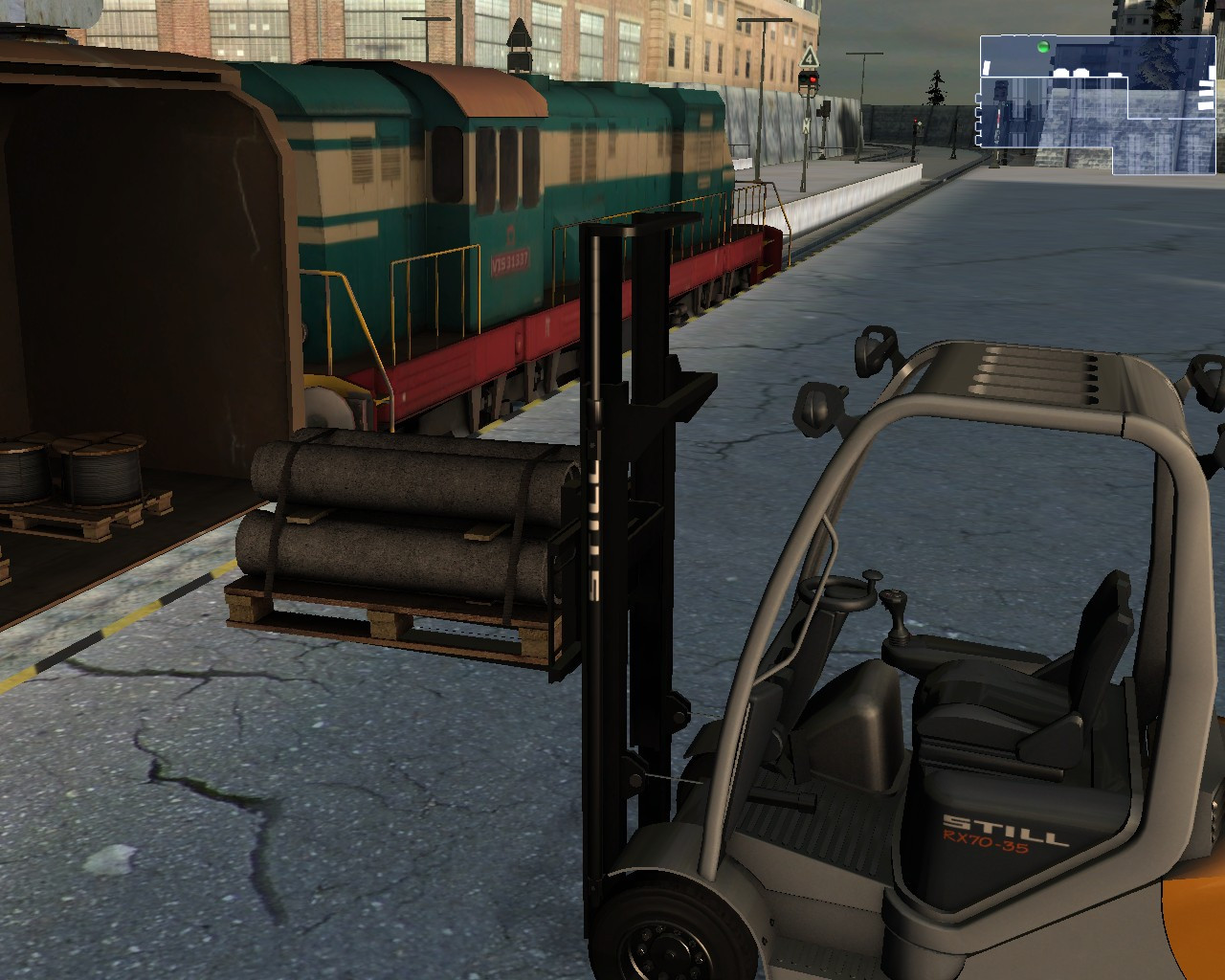 Forklift Truck Simulator 2009 - кадр 1