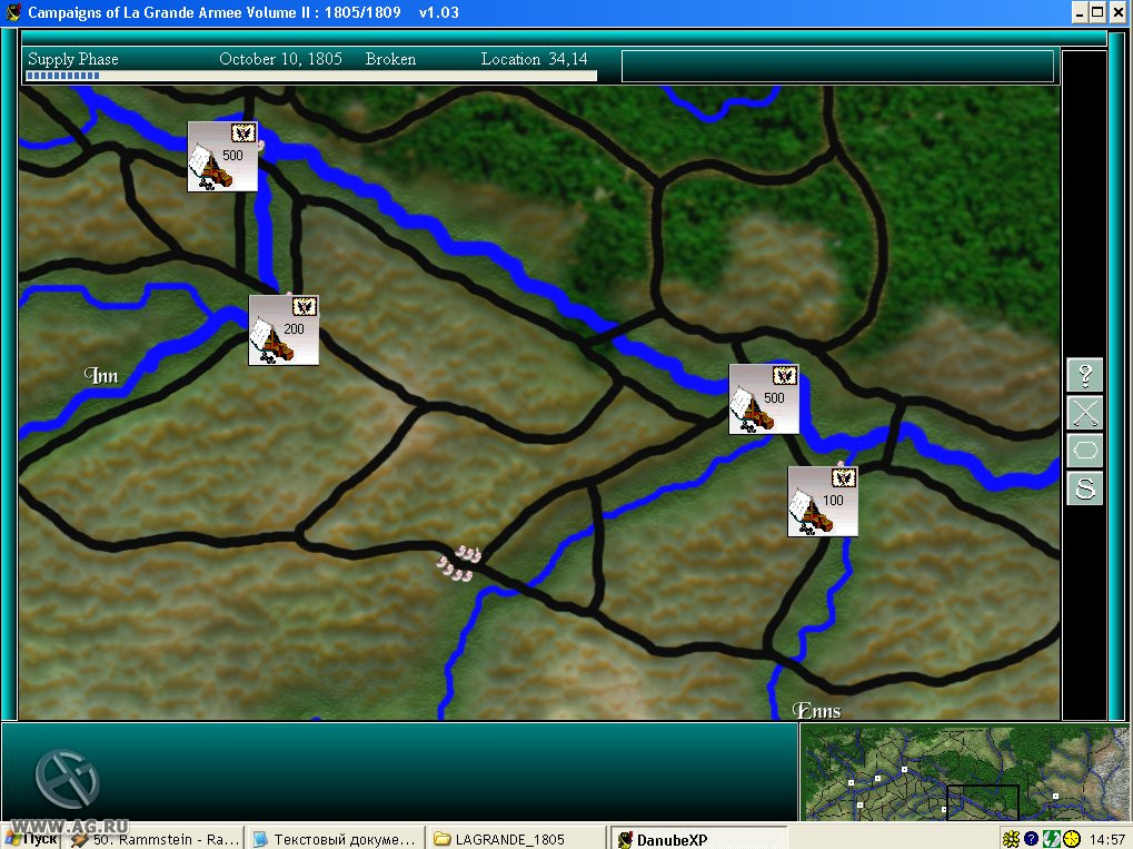The Campaigns of La Grande Armee: 1805/1809 - кадр 2