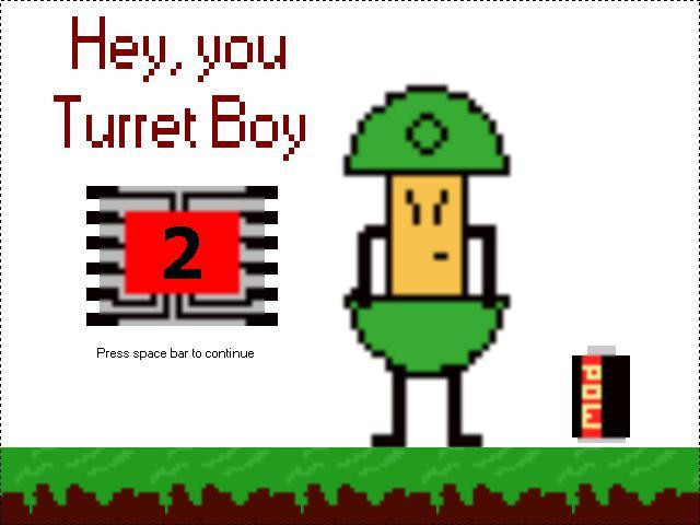 Hey, you, Turret boy! 2 (itch) - кадр 1