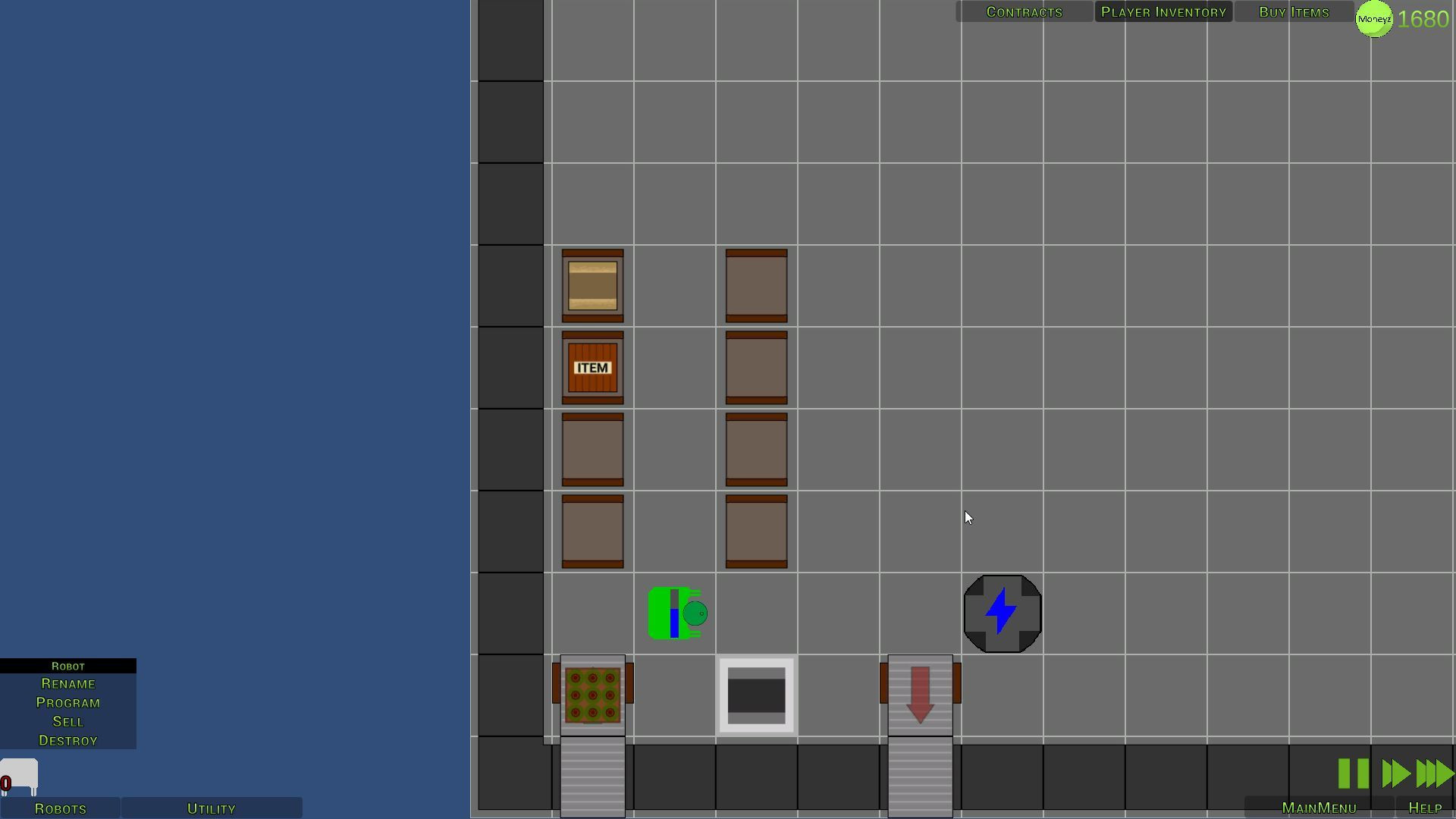 Robot Warehouse Game (itch) - кадр 1