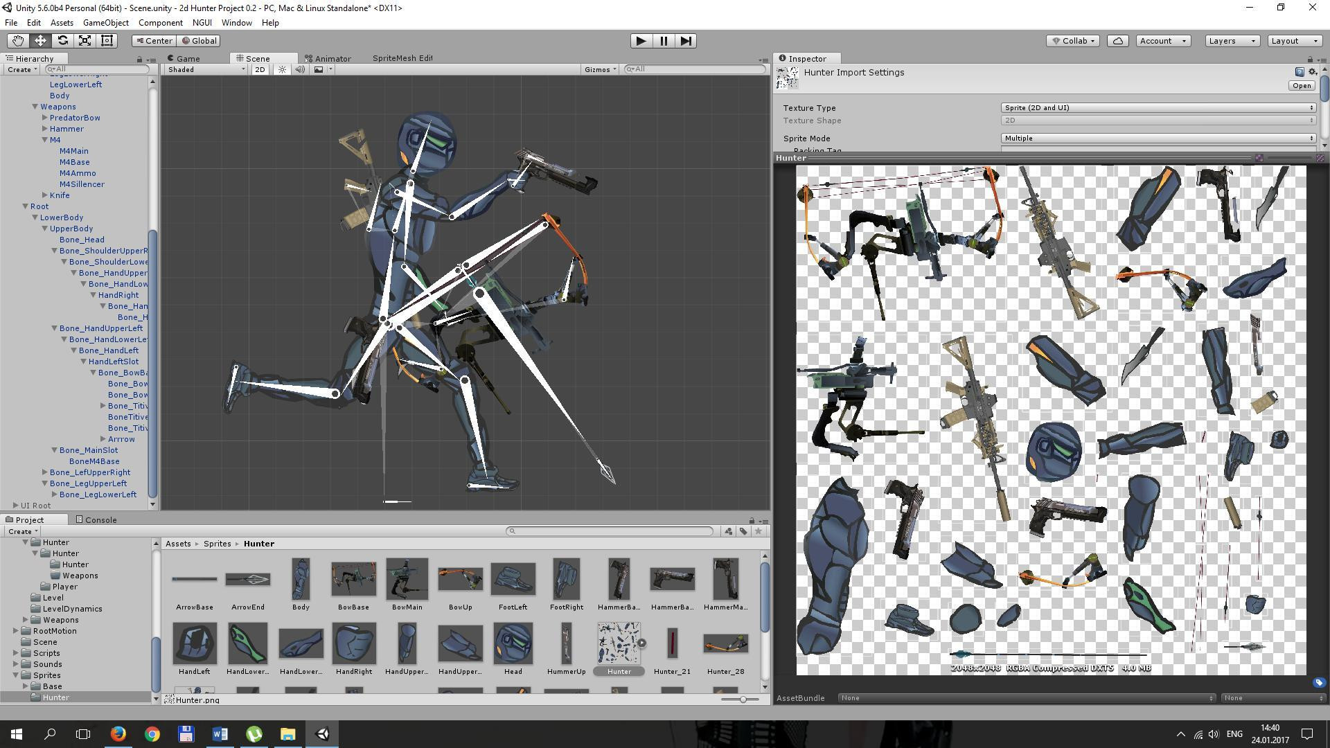HunterProject 2D (itch) - кадр 1