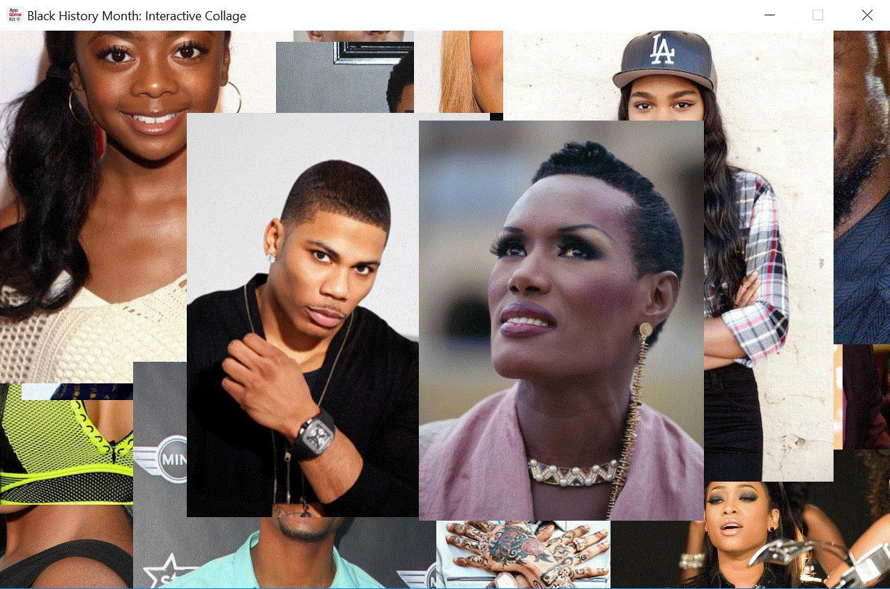 Black History Month: Interactive Collage (itch) - кадр 1