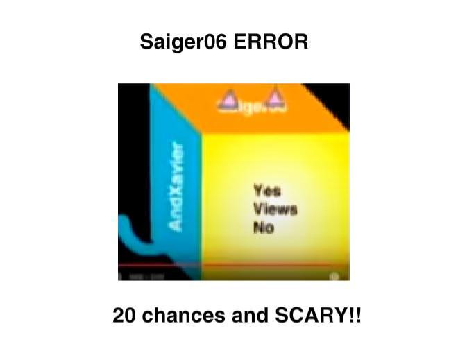 Saiger06 Error (20 Chances) (itch) - кадр 1