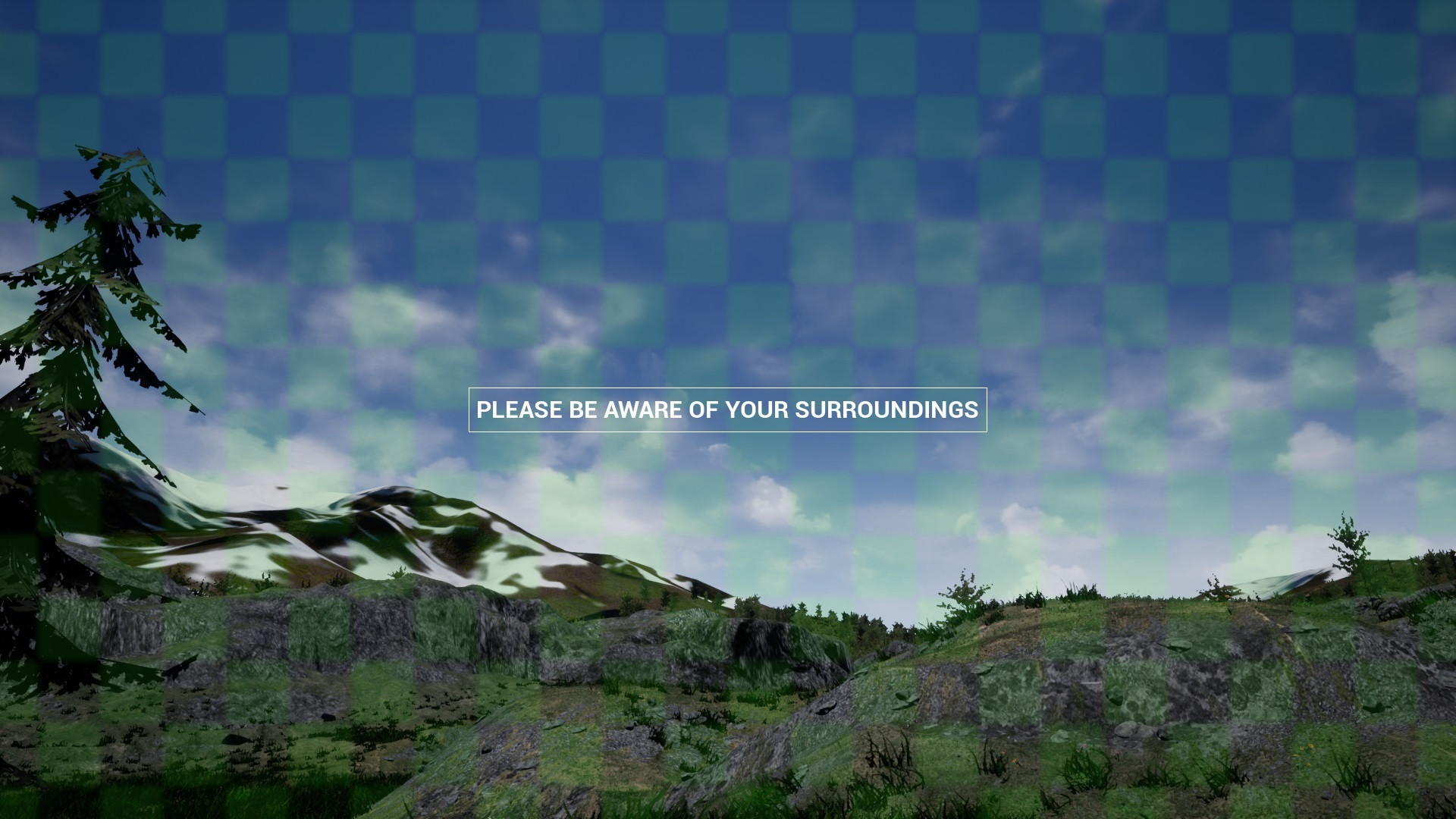 PLEASE BE AWARE OF YOUR SURROUNDINGS (itch) - кадр 1