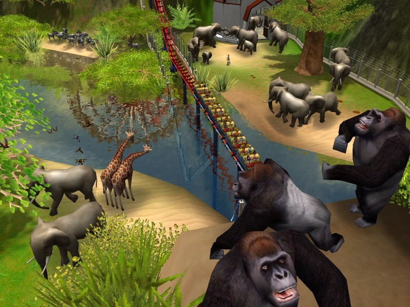 RollerCoaster Tycoon 3: Wild! - кадр 7