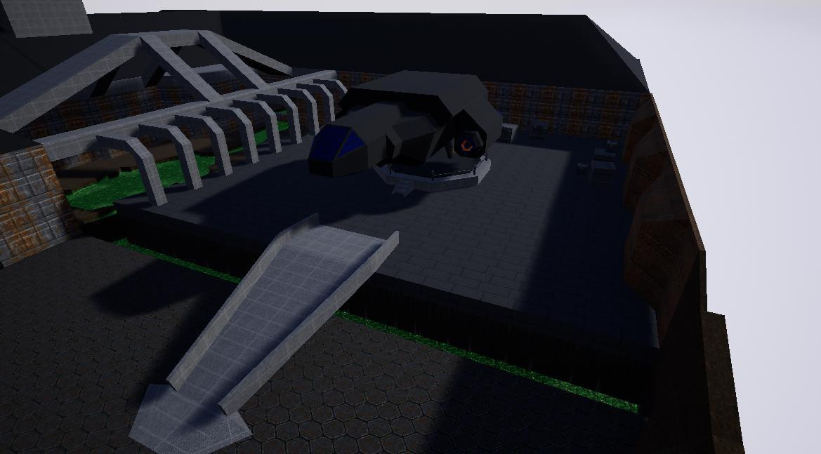 Doom E1M1 Remake with UE4 and Freedoom assets (itch) - кадр 2