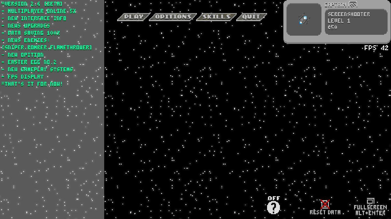 Space Defender V0.5.9 (itch) - кадр 1