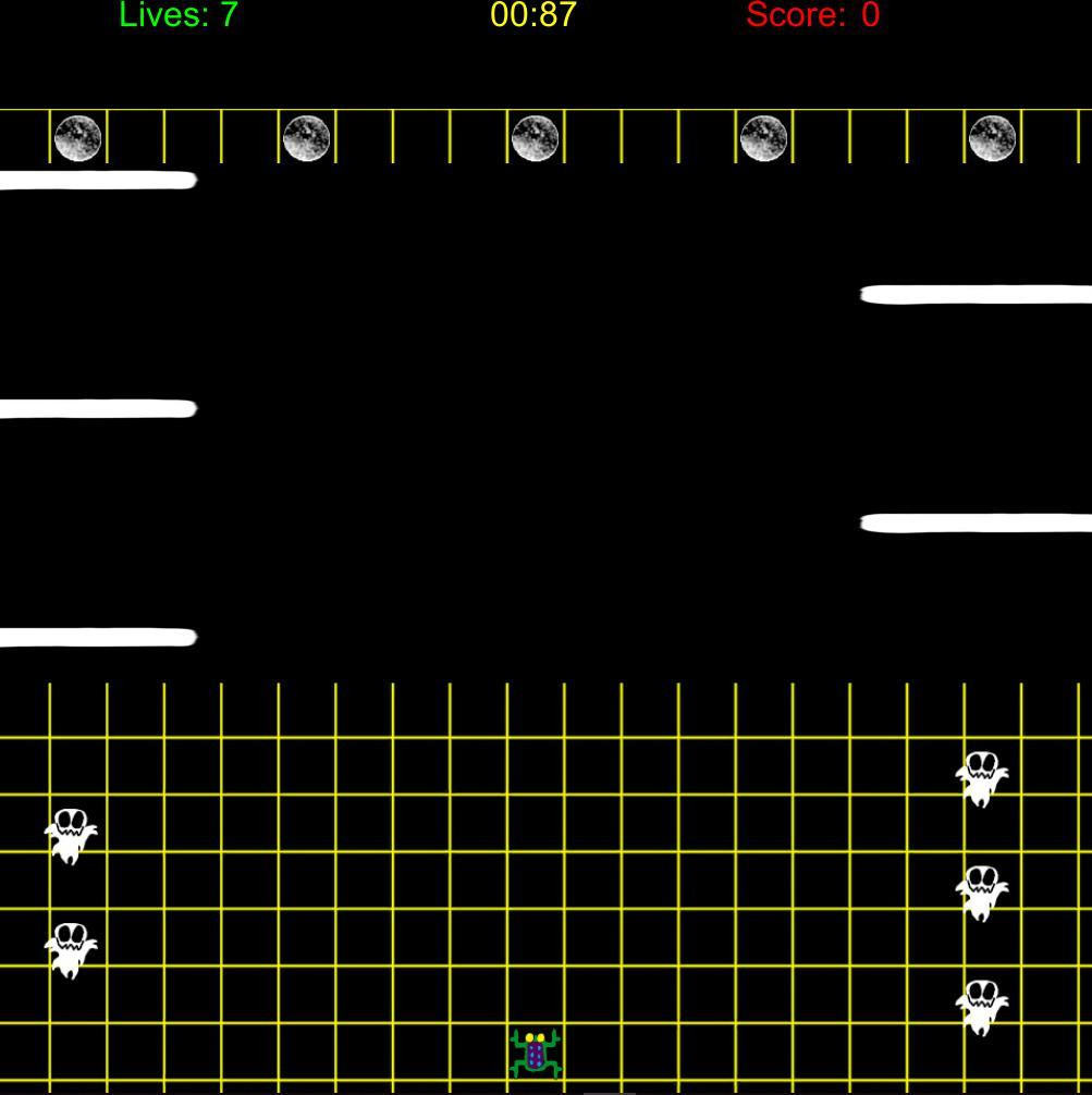 Ghoster - Frogger clone (itch) - кадр 1
