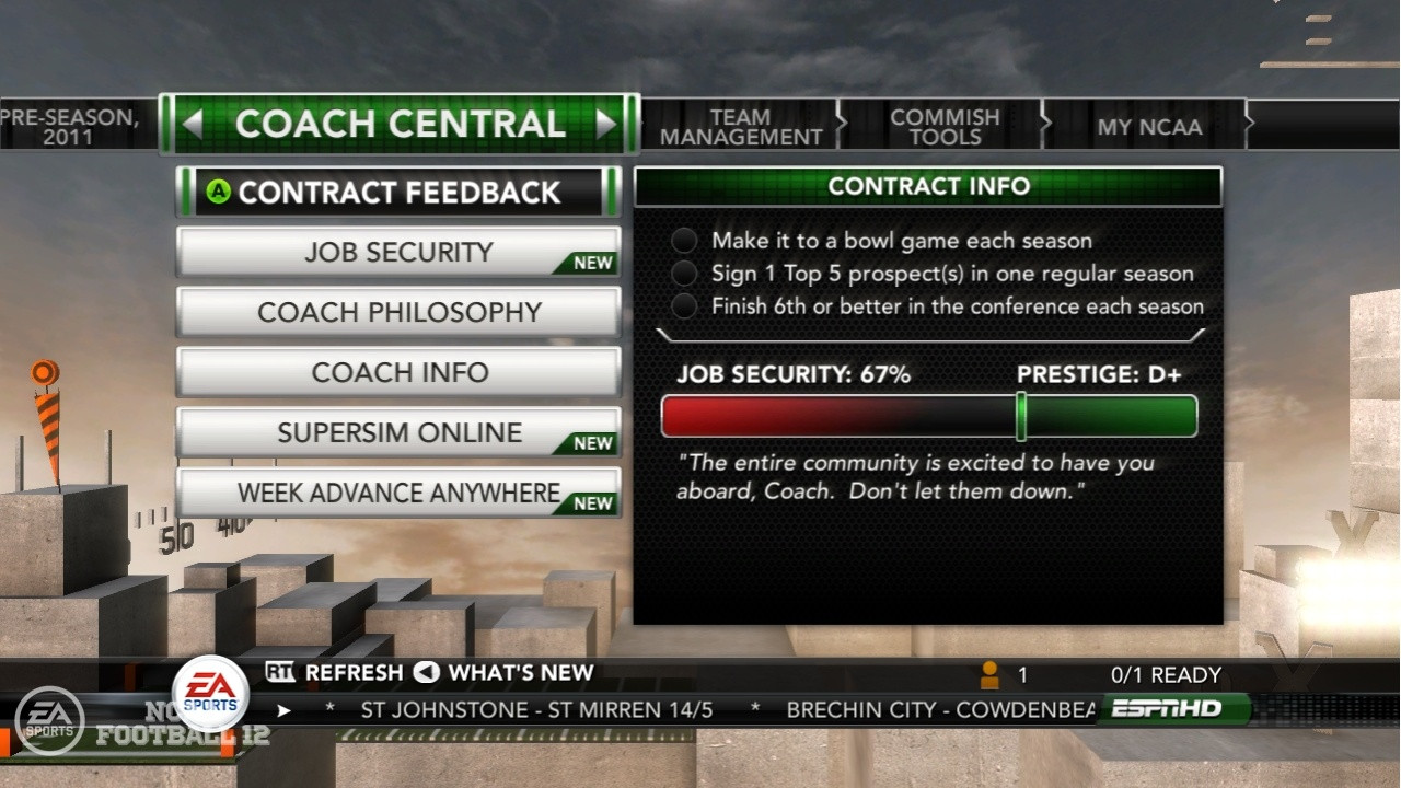 NCAA Football 12 - кадр 6