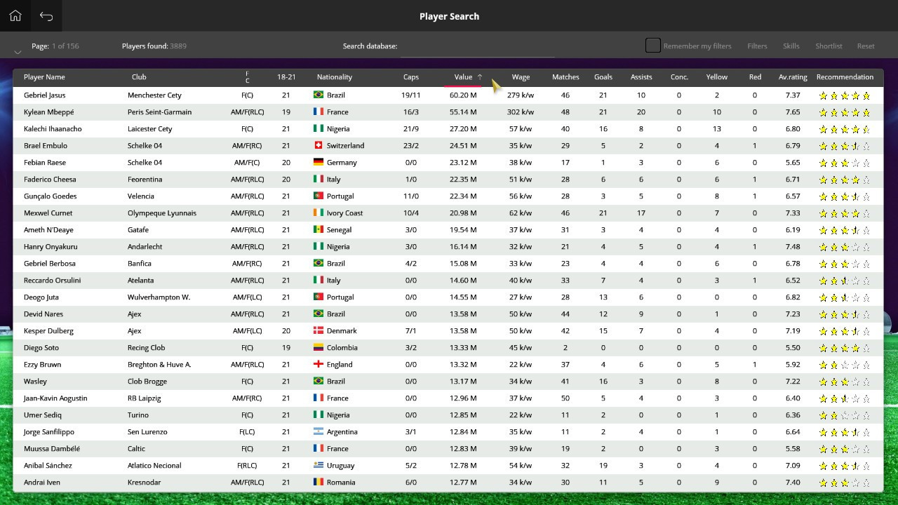 Global Soccer Manager 2018 - кадр 2