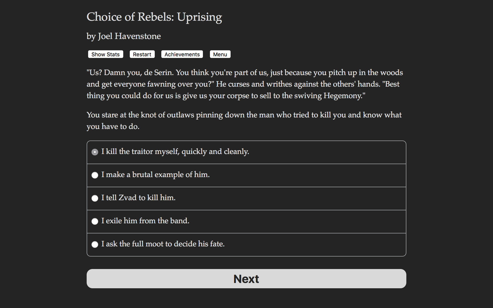 Choice of Rebels: Uprising - кадр 1