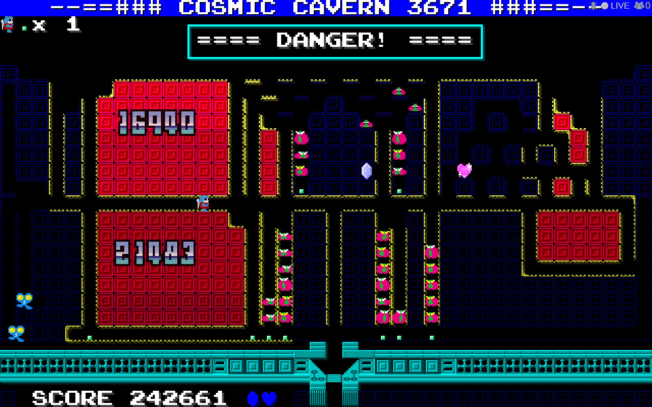 Cosmic Cavern 3671 宇宙最大の地底最大の作戦 - кадр 1