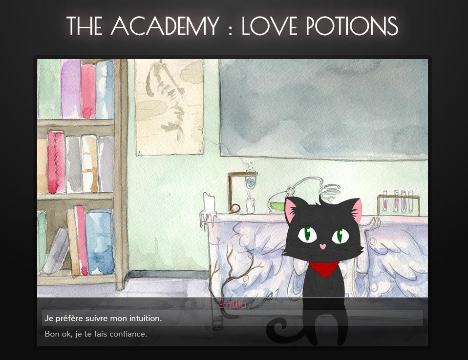 The Academy: Love Potions (FR) (itch) - кадр 1