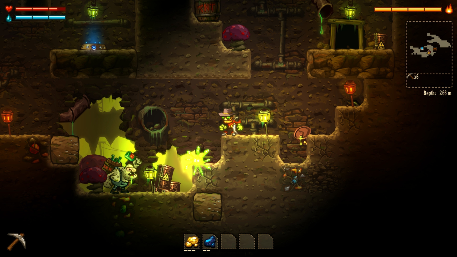 SteamWorld Dig - кадр 2